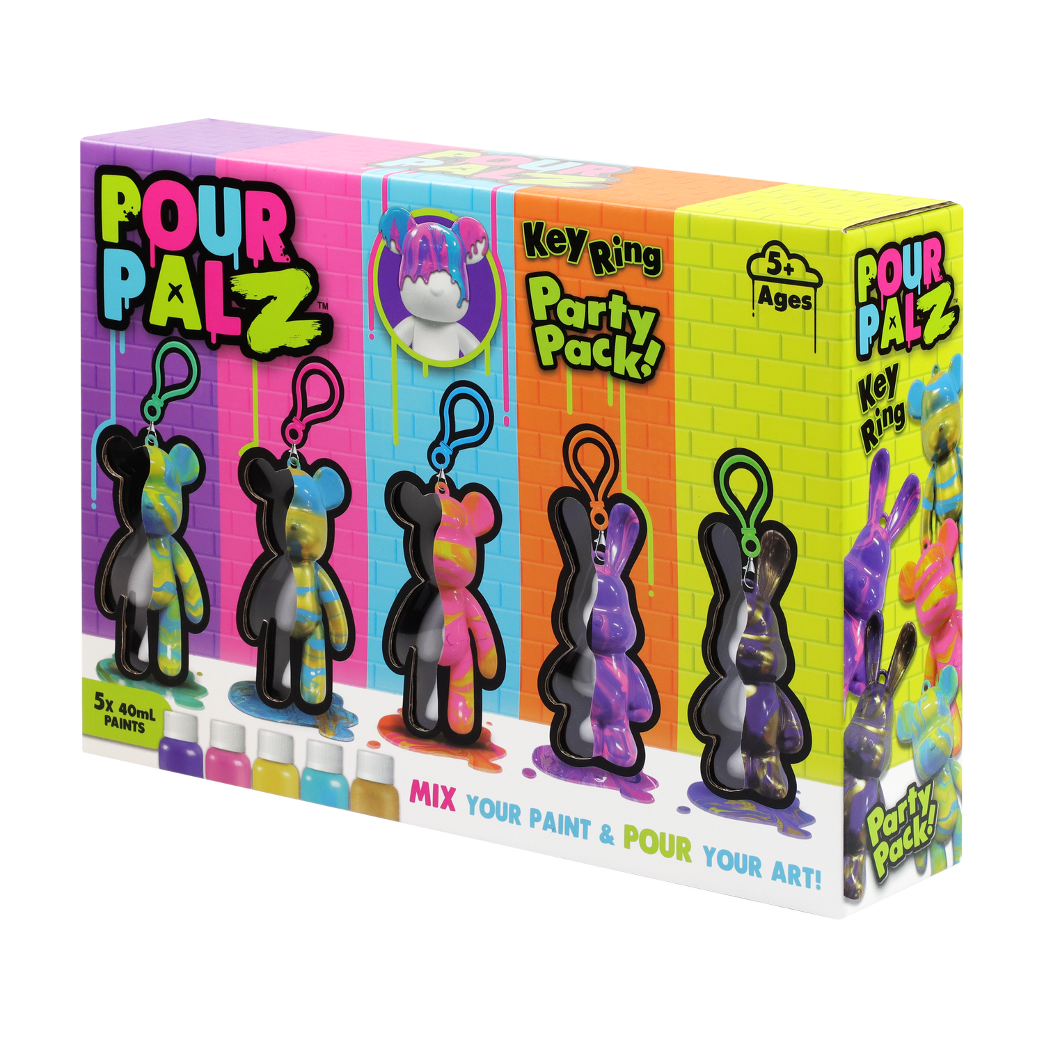 Pour PalZ Bear Mini Keyring Wave 1 — TOYMONSTER
